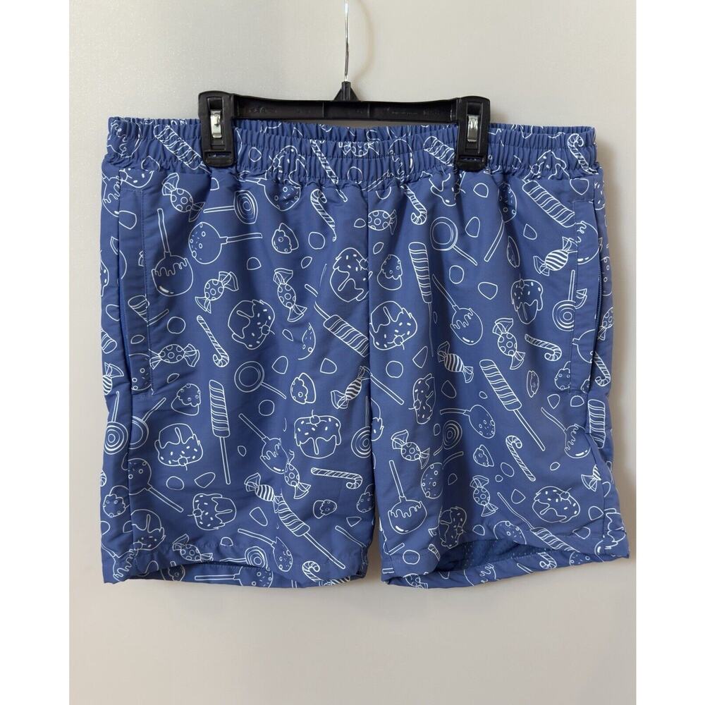 KROST x Hasbro Sugar Rush Swim Trunks in Snorkel Blue Mens XL